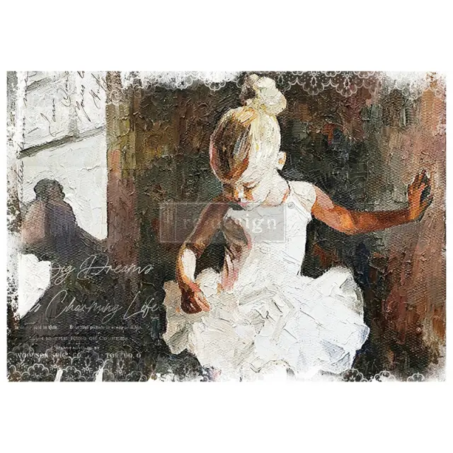 Ριζόχαρτο decoupage Tissue Paper Prima Re-Design, Dancer, 59.4x84.1cm