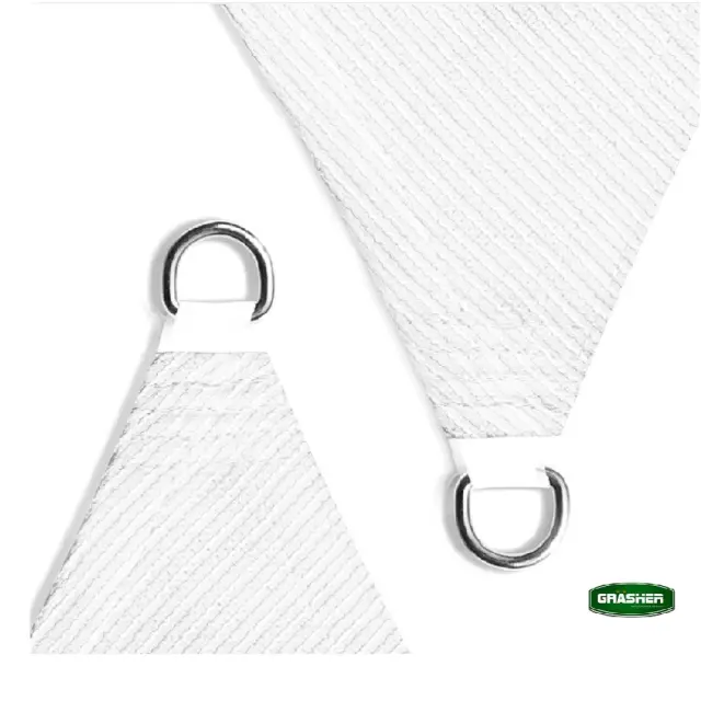 Grasher Ε220 Πανί σκίασης ορθογώνιο με κρίκους 180gr/m² 4x6m Λευκό / 103794 2