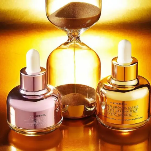 ΚΟΡΡΕΣ Golden Krocus Eye Elixir - Ελιξήριο Νεότητας Για Τα Μάτια 18ml 2