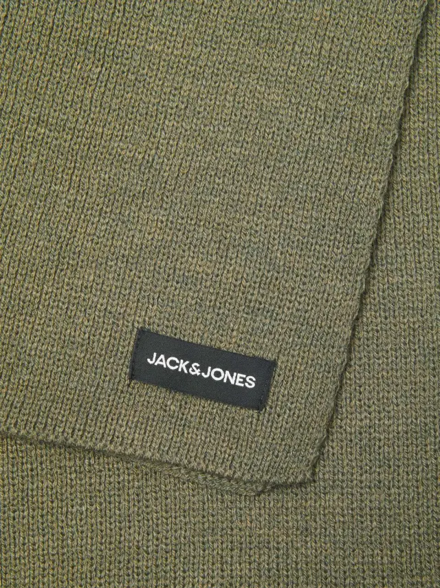 JACDNA KNIT SCARF NOOS Dusty Olive 2