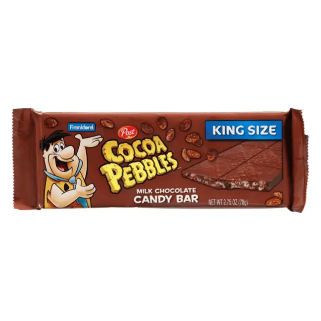 Frankford Post Cocoa Pebbles Milk Chocolate Candy Bar 78gr (ΠΡΟΣΟΧΗ! Λιώνει!)