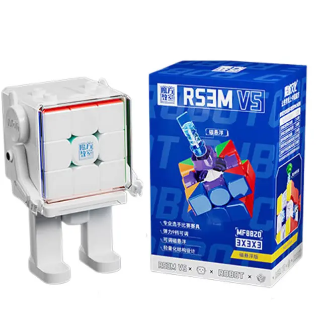 MoYu RS3 M V5 3X3 (MagLev + Robot Cube Stand) 2