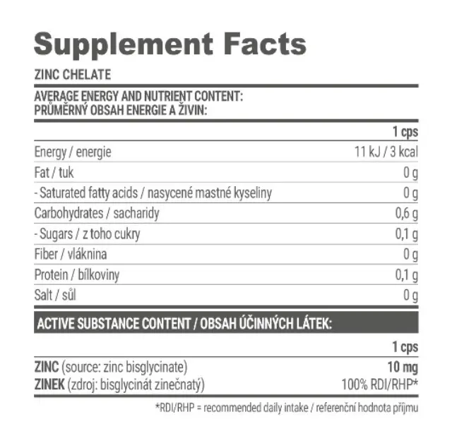 Extrifit Zinc Chelate 2