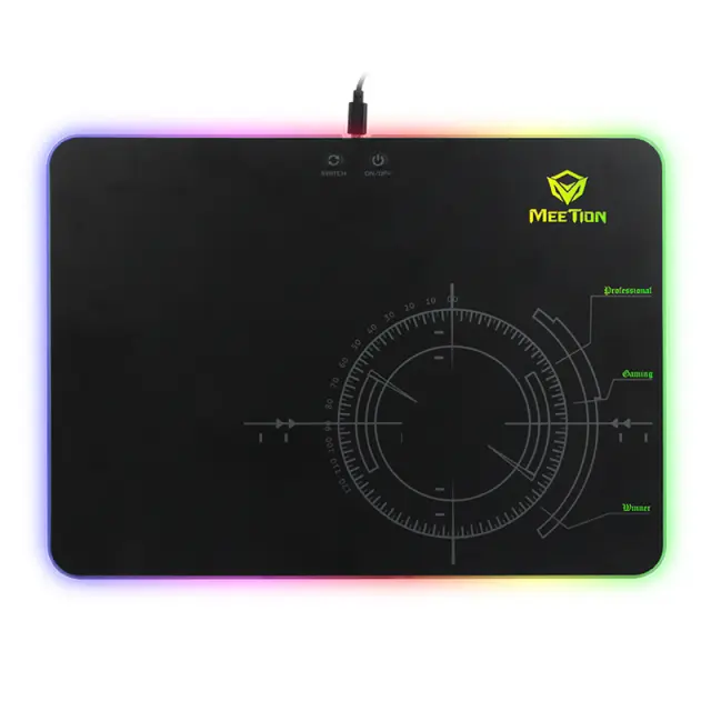 Meetion MT-P010 Φωτιζόμενο Gaming Mouse Pad 17.007.0011