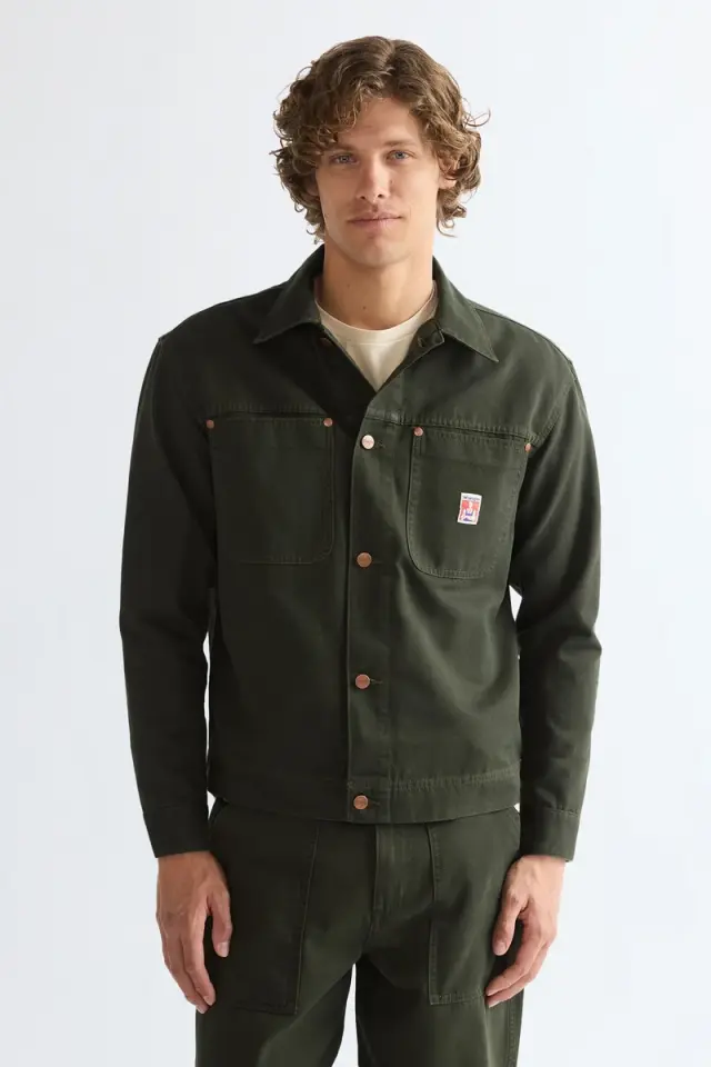 Wrangler Ανδρικό Overshirt 112386997 - Khaki - XL