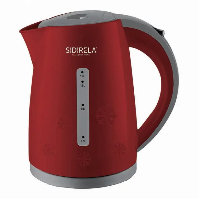 SIDIRELA SMART ΒΡΑΣΤΗΡΑΣ ΗΛΕΚΤΡΙΚΟΣ 1,8Lt 1500W - ΚΟΚΚΙΝΟ