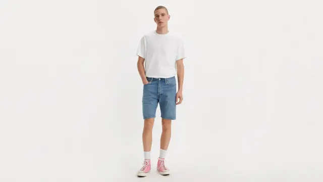 501 ORIGINAL SHORTS MED INDIGO - 9AM ON BATTERY - 36