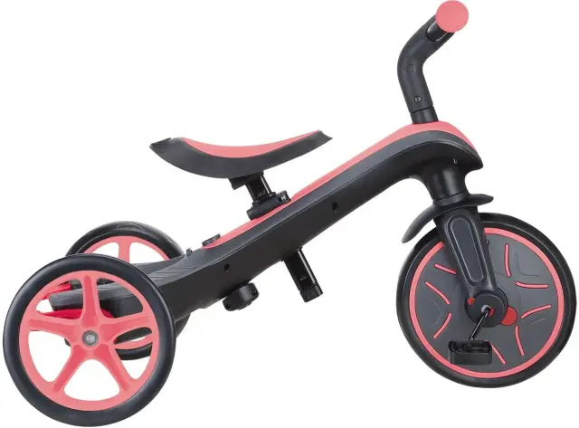 Globber Τρίκυκλο Trike Explorer 4 In 1 Coral Pink 3