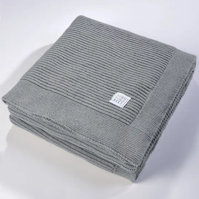 Κουβέρτα βαμβακερή DT446 Κούνιας 100x150 Grey