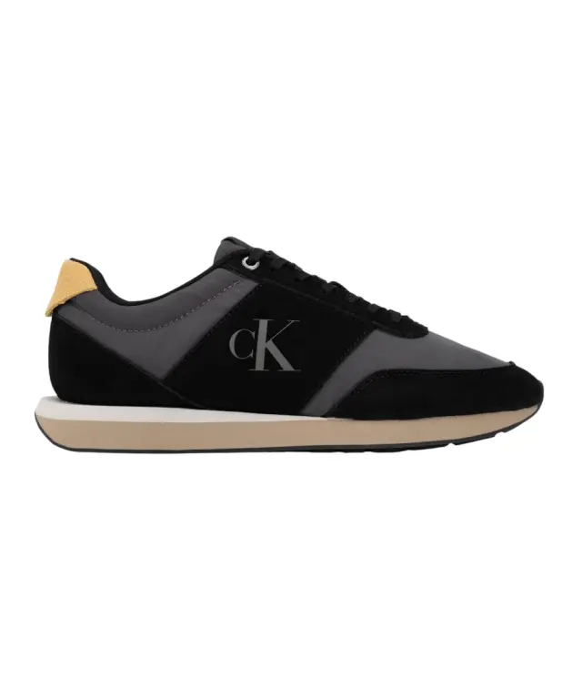 Calvin Klein - Ανδρικά Sneakers Retro Runner HM0HM02212-00T Μαύρο