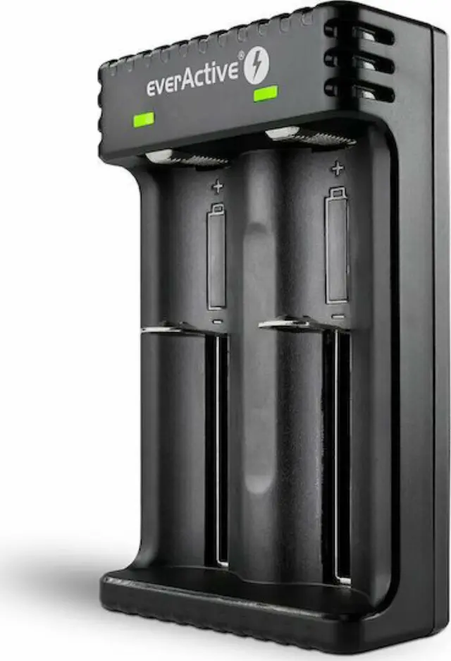 EverActive LC-200 USB φορτιστής 2 μπαταριών