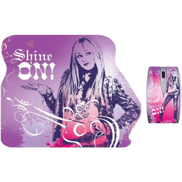 Σετ mini οπτικό ποντίκι και mousepad με μοτίβο PS0027