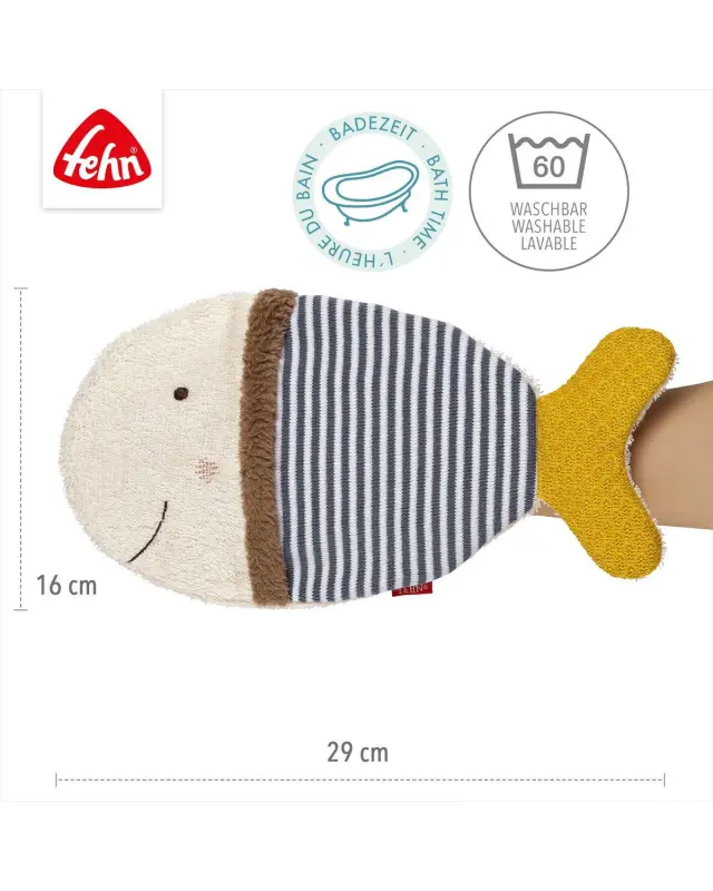 Γάντι μπάνιου Fehn ψαράκι 3