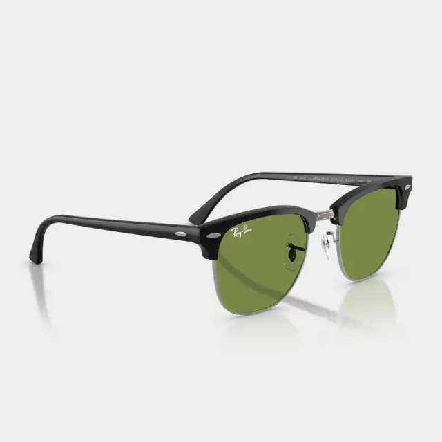 Γυαλιά Ηλίου Ray Ban Clubmaster 0RB3016 601S4E Ματ Μαύρο Εξωτερικά, Μαύρο Εσωτερικά - 51 2