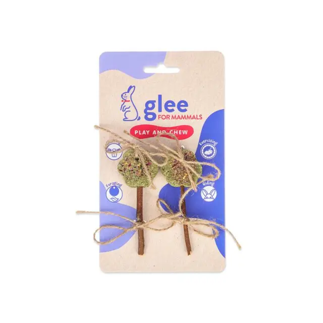 Glee Παιχνίδι Τρωκτικών Baked Timothy Flowers 9cm Μονόχρωμο