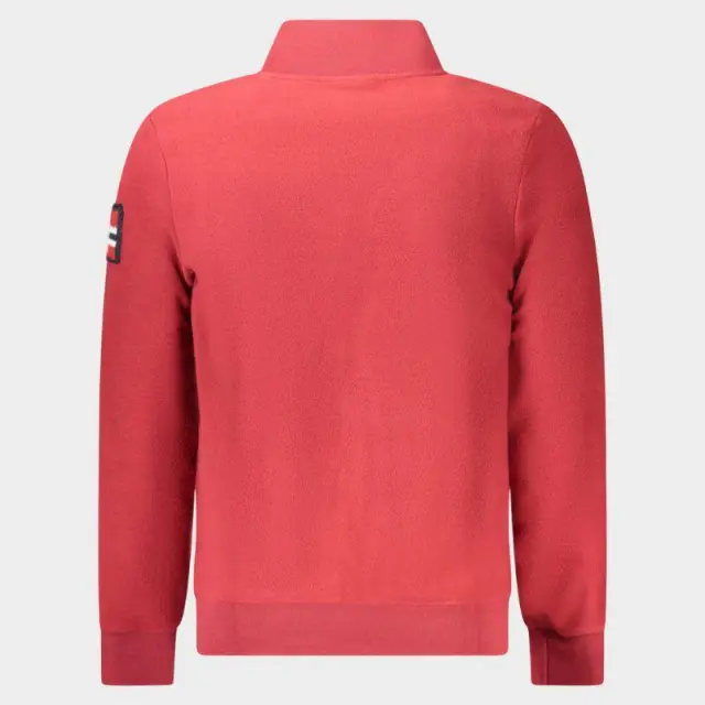 Norway Nautical School - Ανδρική Ζακέτα Φούτερ Fleece 859532-RED Κόκκινο - 3XL 2
