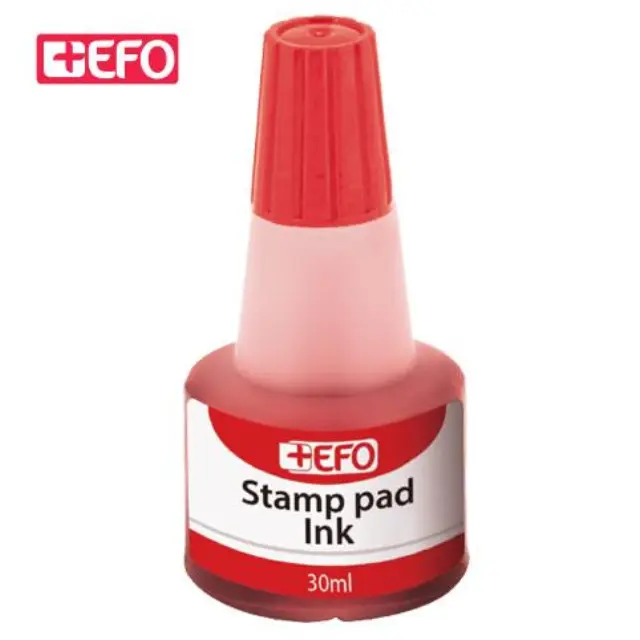 Μελάνι Ταμπόν +Efo 30ml Κόκκινο