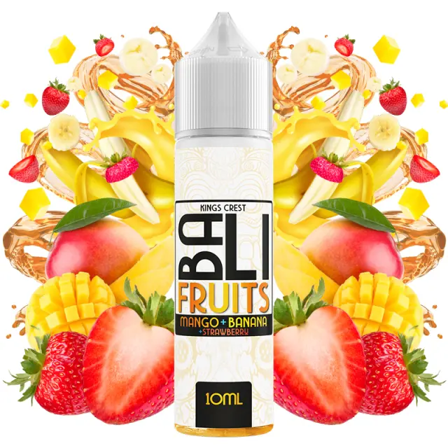 Kings Crest Bali Fruits Mango Banana Strawberry 10ml/60ml FS