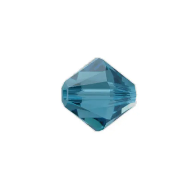 Swarovski 5328 XILION Bicone Indicolite 8mm - 9τεμ