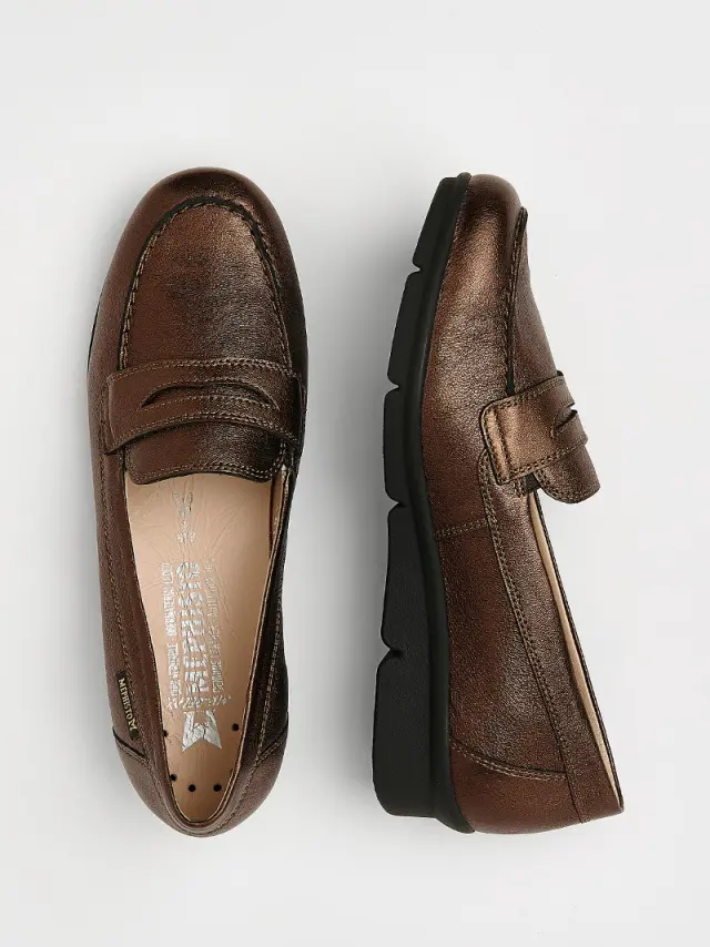 Mephisto Μοκασίνια-Loafers Γυναικείο δέρμα Καφέ MEP/DIVA BRONZE 3