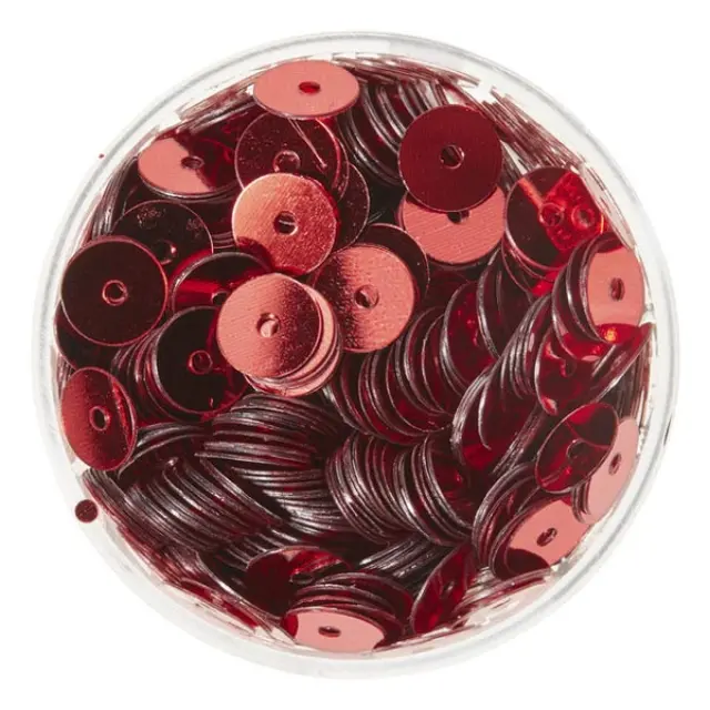 Πούλια Στρογγυλή Ίσια Ø6mm - Red - 7gr
