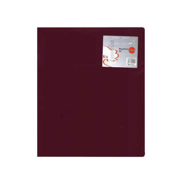 Typotrust Ντοσιέ PΡ Α4 με 2 Κρίκους/Ράχη 2,6cm Μπορντώ (FP15022-26)