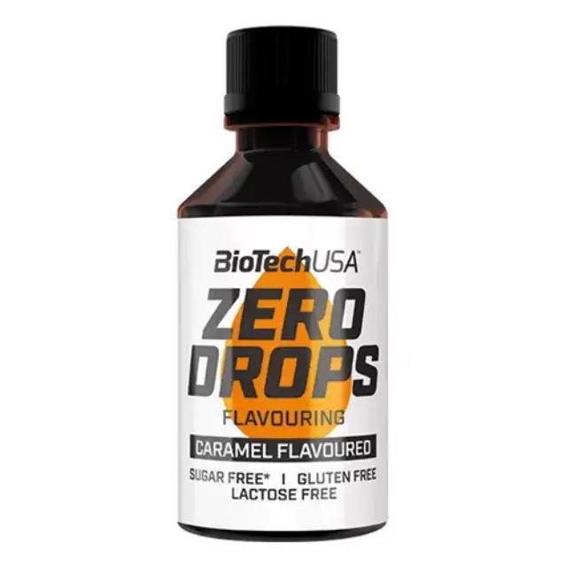 Biotech USA Έλαιο Τροφίμων με Άρωμα Caramel Χωρίς Γλουτένη 50ml