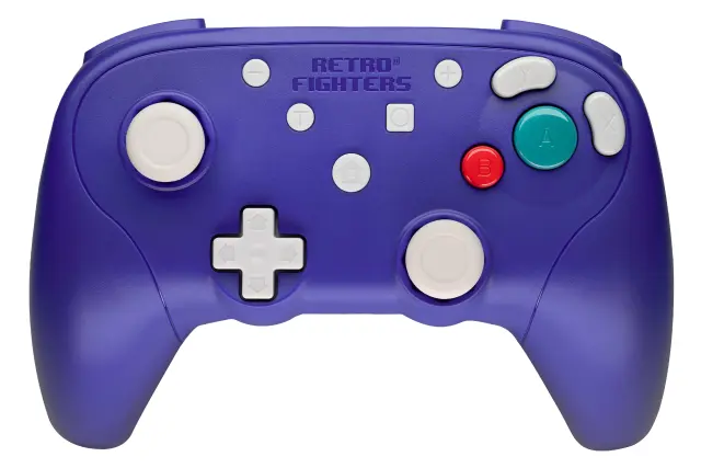 Retro-Fighters - BattlerGC 2.4G Controller - Purple - Video Games and Consoles