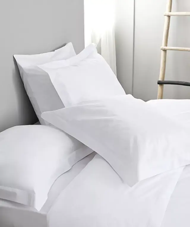 Παπλωματοθήκη Cotton Percale, 200 T.C. Λευκό Υπέρδιπλη 230x240