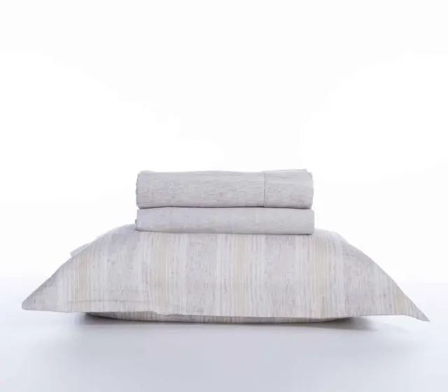 ΣΕΤ ΣΕΝΤΟΝΙΑ ΒΑΜΒΑΚΟΣΑΤΕΝ ΥΠΕΡΔΙΠΛΑ ORDEN 240X270 NEF-NEF HOMEWARE BEIGE 3