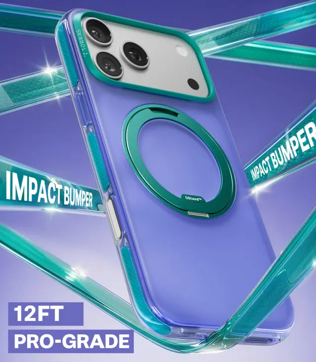 Torras Ostand O3 Hue, violet purple - iPhone 17 Pro Max 2