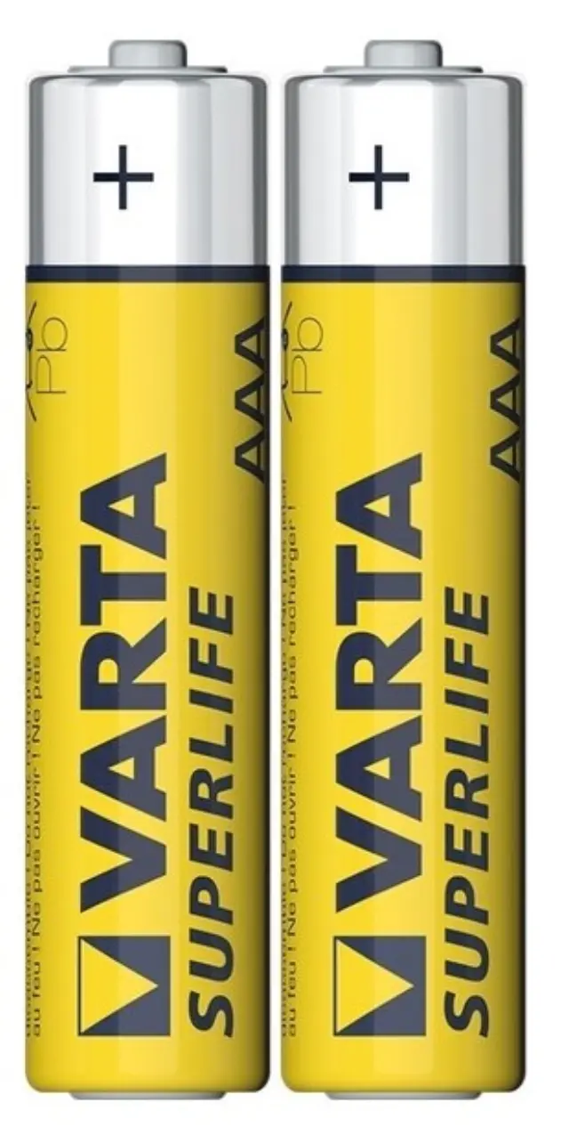 Varta Απλή R03 AAA Νάιλον (2τμχ) 01.002.0019