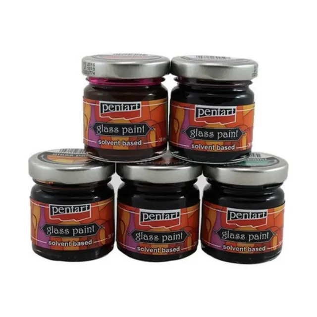 Χρώμα για Γυαλί διάφανο 30ml Pentart- Bronze