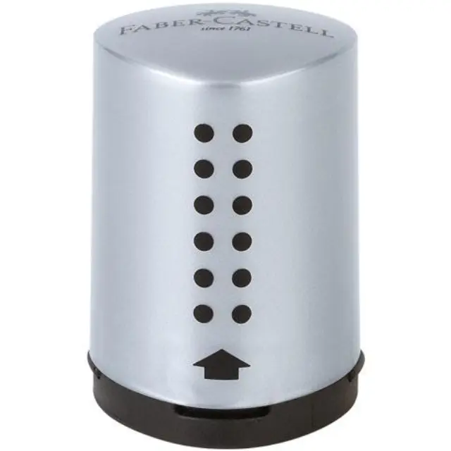 Ξύστρα Faber Castell Grip Mini Silver 183700