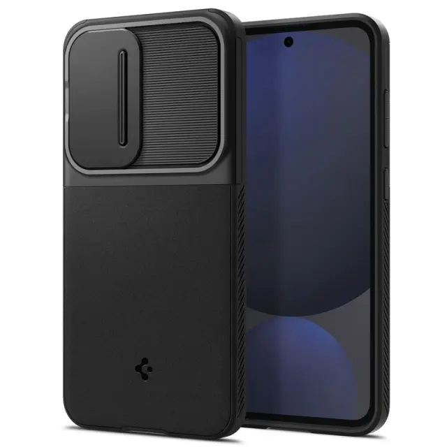 Spigen Optik Armor, black - Samsung Galaxy S24 FE