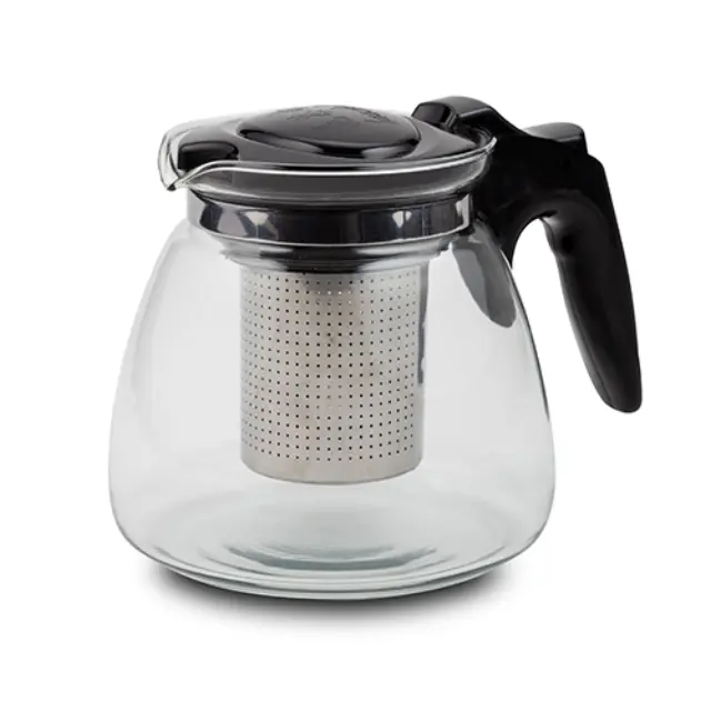 Τσαγιέρα "Misty" Με Ανοξείδωτο Φίλτρο Γυαλί 1100ml