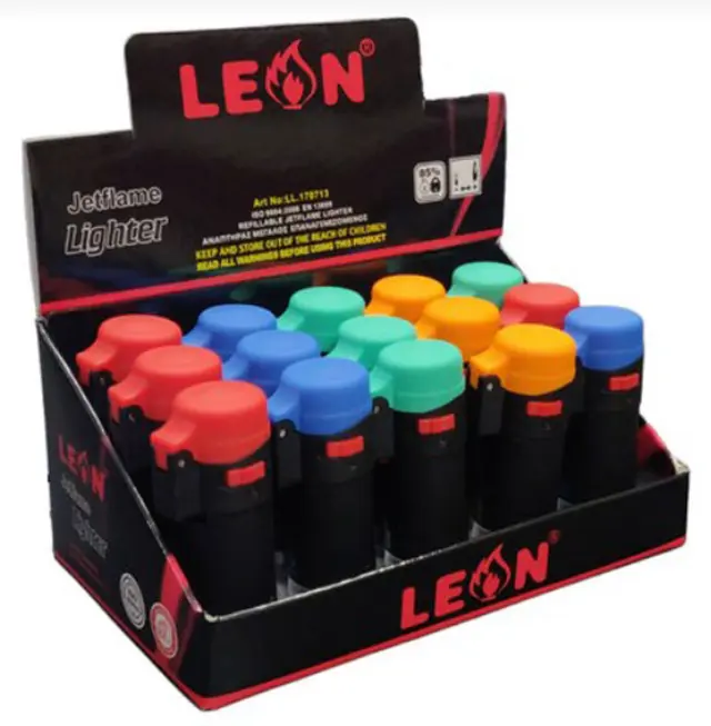 15x Leon Αναπτήρας Αντιανεμικός - Trendy Barrel (170713) 2
