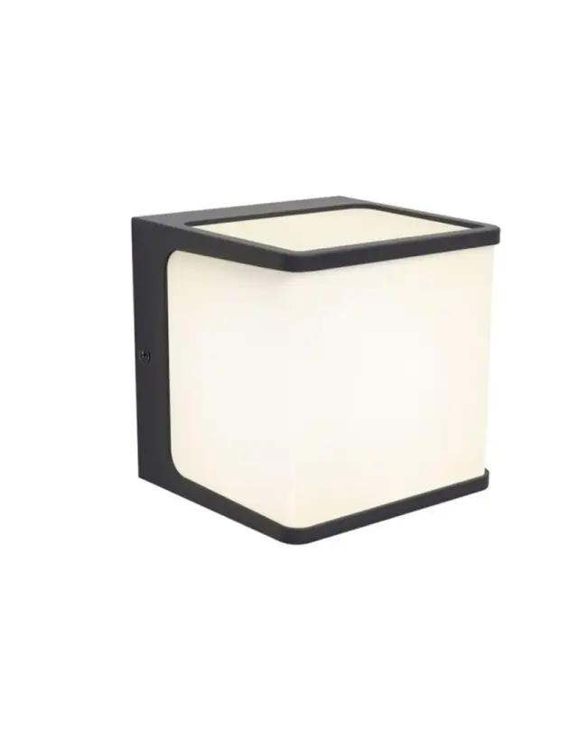 DOBLO Wall Dark Grey 3000K (Warm White) Architectural Modern Diffuse Light