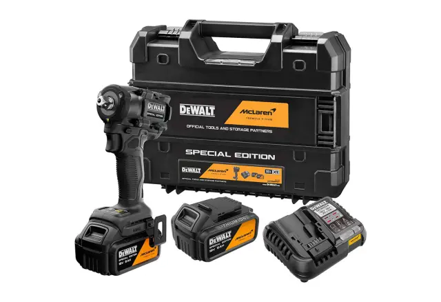 Dewalt DCF99MP2T-QW McLaren Μπουλονόκλειδο Μπαταρίας 18V 2x5Ah 2