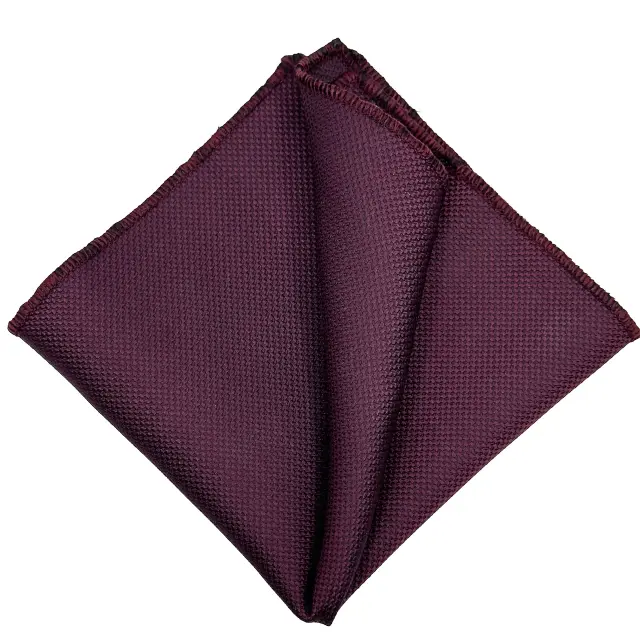 Σκούρο Μπορντό 25*25 cm Oxford Μαντήλι