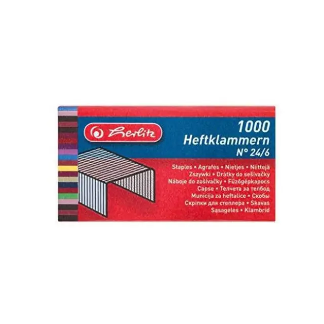 Herlitz Σύρματα Συρραπτικού Νο 10 (8760613)
