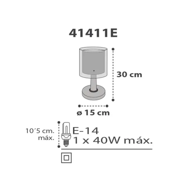 Παιδικό Πορτατίφ Ango Clouds Gray 41411 E 3
