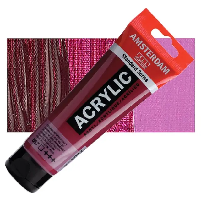 Ακρυλικό Talens Amsterdam 567 Permanent Red Violet - 120ml