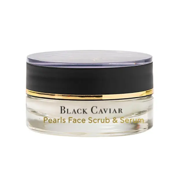 Inalia Black Caviar Pearls Απολεπιστικός ορός προσώπου με Χαβιάρι 15ml