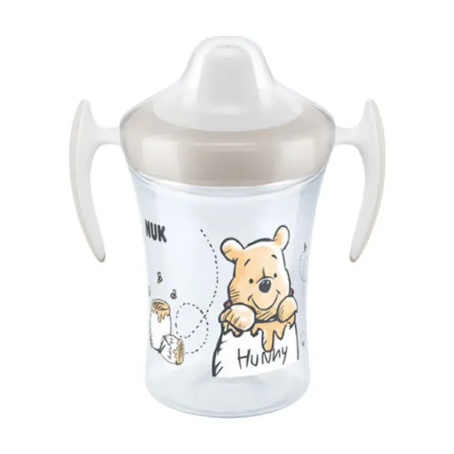 Nuk Trainer Cup με Μαλακό Στόμιο και Χεράκια Winnie 6m+ 230ml