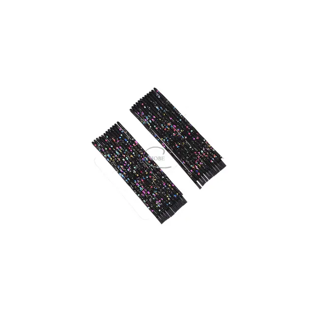 Τσιμπιδάκια μαλλιών μεταλλικά με glitter