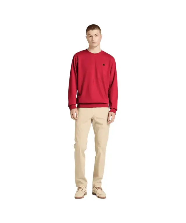 Timberland - Ανδρικό Φούτερ Oyster River men's crew neck TB0A5Z13-N96 Κόκκινο - S 2