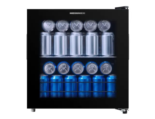Ψυγείο Αναψυκτικών Heinner HBC-M44BKE με Χωρητικότητα 44L, Ενεργειακή Κλάση E και Ύψος 49.5cm HBC-M44BKE 3