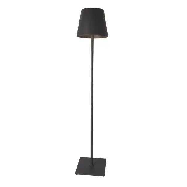 Nog mos Φορητό επιδαπέδιο LED φωτιστικό 10W 3000Κ IP54 ø28x150cm μαύρο