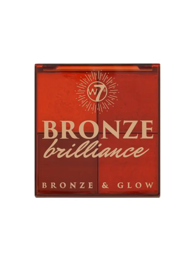 Bronze Brilliance Bronze & Glow Palette Medium/Dark W7